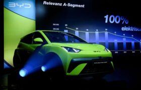 شرکت بی‌وای‌دی خودروی برقی ارزان‌قیمت را عرضه کرد