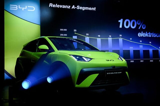 شرکت بی‌وای‌دی خودروی برقی ارزان‌قیمت را عرضه کرد