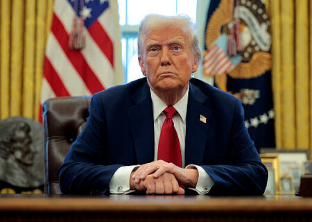 حمایت رئیس‌جمهور آمریکا از اهداف رژیم صهیونیستی در غزه