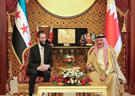 جولانی و پادشاه بحرین در منامه دیدار کرد