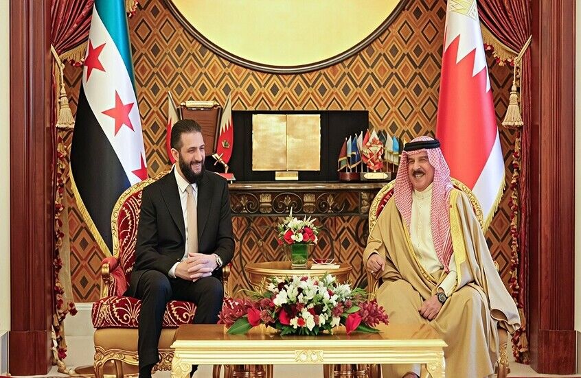 جولانی و پادشاه بحرین در منامه دیدار کرد