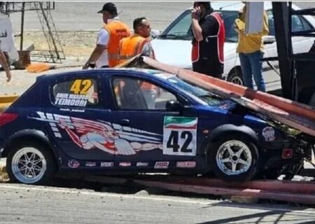 توضیحات مسئول کمیته سرعت فدراسیون اتومبیلرانی درباره حادثه پیست آزادی