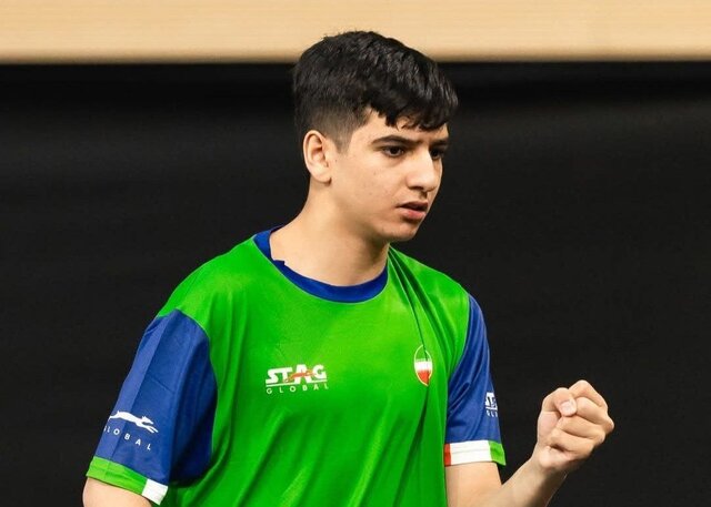 فدراسیون جهانی از عملکرد بنیامین فرجی ۱۵ ساله تمجید کرد