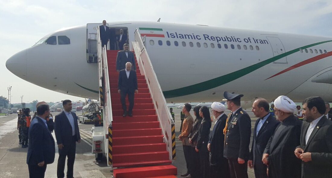 قالیباف وارد جاکارتا شد