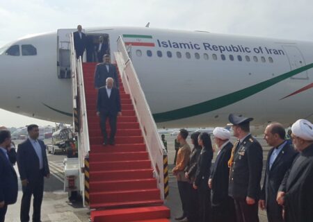 قالیباف وارد جاکارتا شد