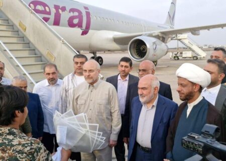 قالیباف وارد خوزستان شد