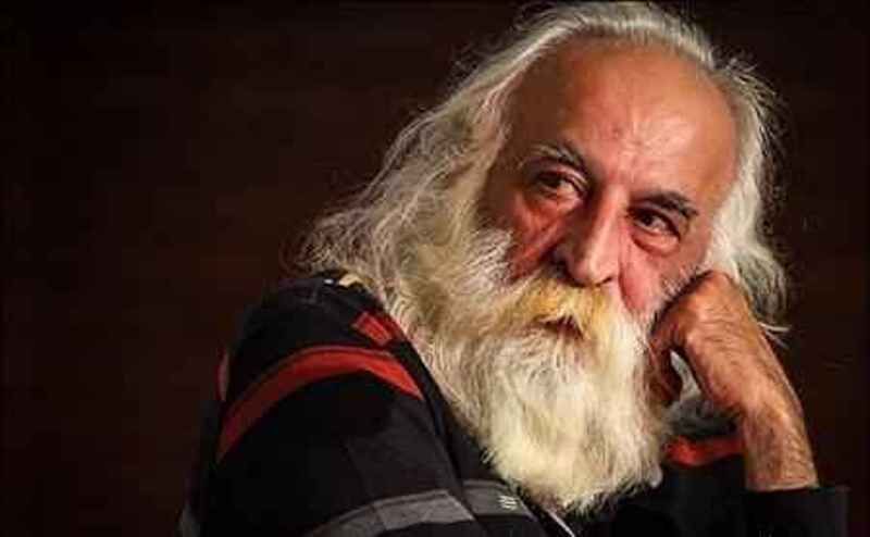 دیوارنگاره میدان جهاد به مناسبت روز معلم با تصویری از محمدرضا لطفی