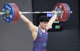 ابوالفضل زارع مدال نقره مسابقات وزنه‌برداری قهرمانی جوانان جهان را به دست آورد