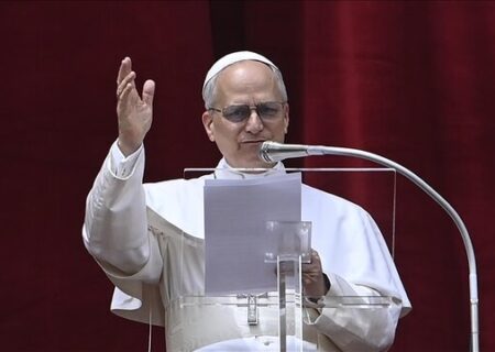 استقبال پاپ جدید از توافق هند و پاکستان و توقف جنگ در غزه