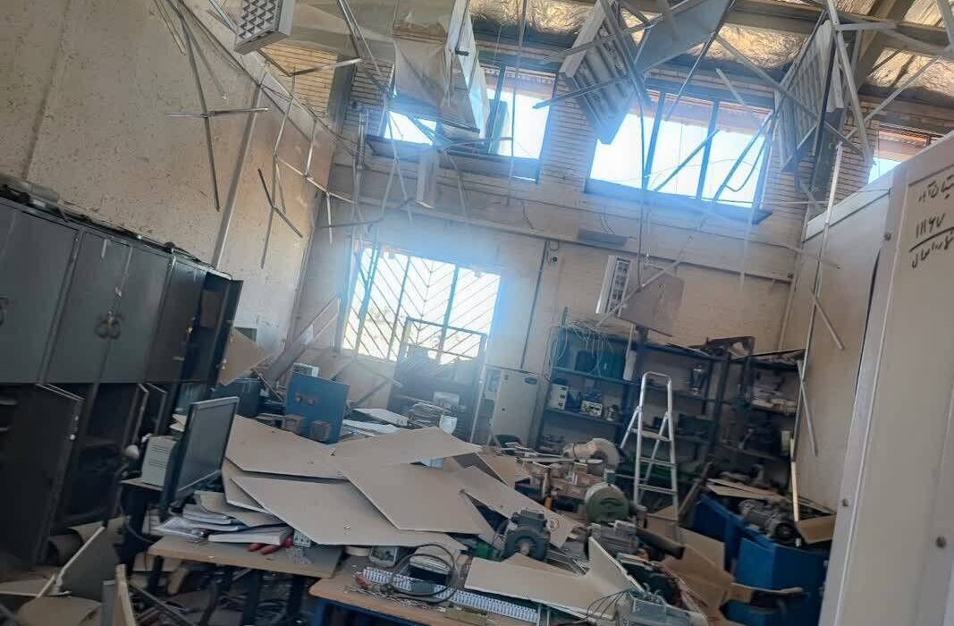 مرکز آموزش فنی‌وحرفه‌ای شهرستان بستان‌آباد مورد حمله قرار گرفت