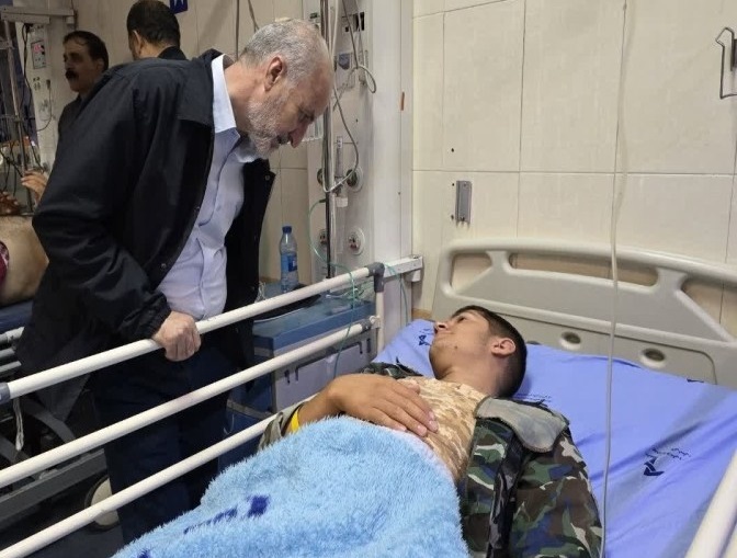 حیدری: وضعیت مصدومان حمله هوایی اسرائیل به پدافند قم مناسب است