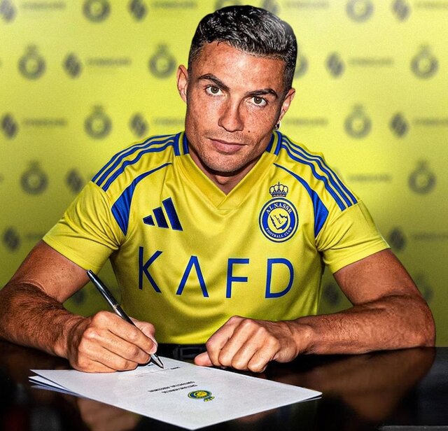 تمدید قرارداد کریستیانو رونالدو با النصر