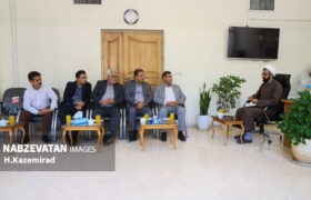 نشست مدیریت شهری سده لنجان با دادستان عمومی و انقلاب شهرستان لنجان