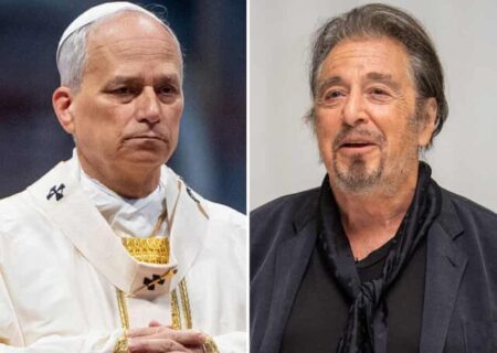 آل پاچینو به دیدار پاپ رفت