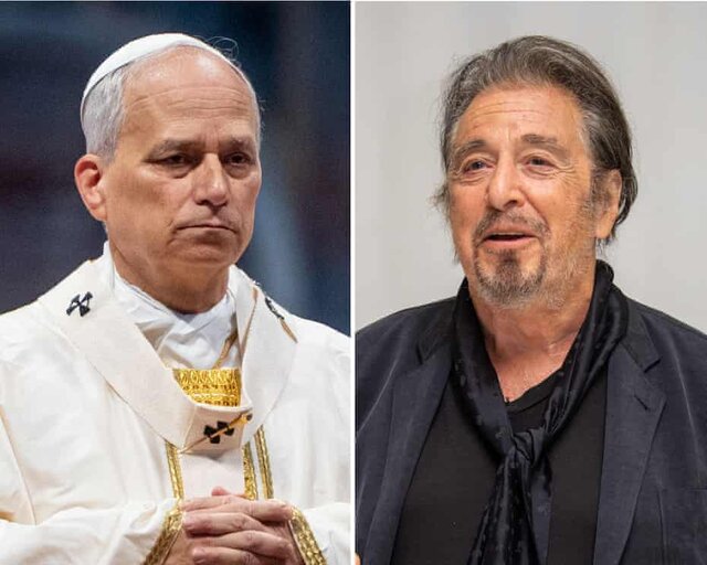 آل پاچینو به دیدار پاپ رفت