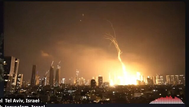 دور چهارم حملات موشکی ایران به اسرائیل