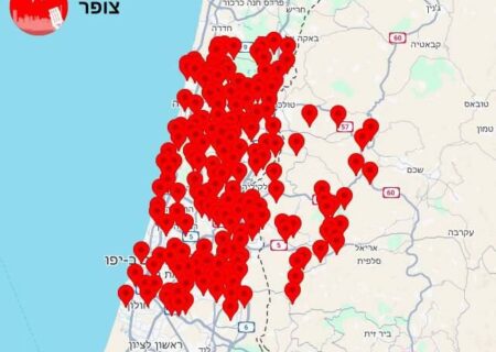 اعمال سانسور خبری و تصویری بر مکان‌های فرود موشک‌های ایران توسط رژیم صهیونیستی