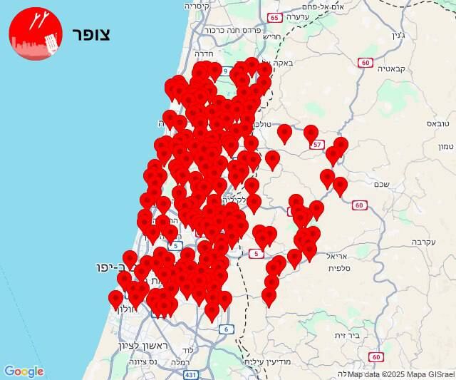 اعمال سانسور خبری و تصویری بر مکان‌های فرود موشک‌های ایران توسط رژیم صهیونیستی