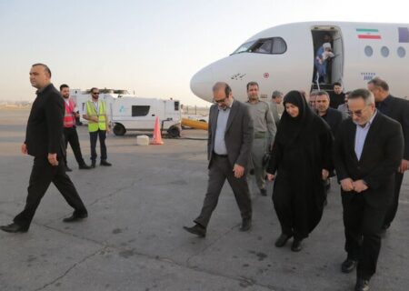 معاون رئیس جمهور وارد اهواز شد