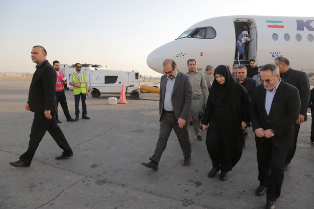 معاون رئیس جمهور وارد اهواز شد