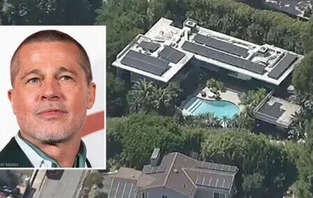 سرقت از خانه برد پیت در لس‌آنجلس