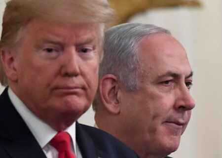 مشاجره ترامپ و نتانیاهو