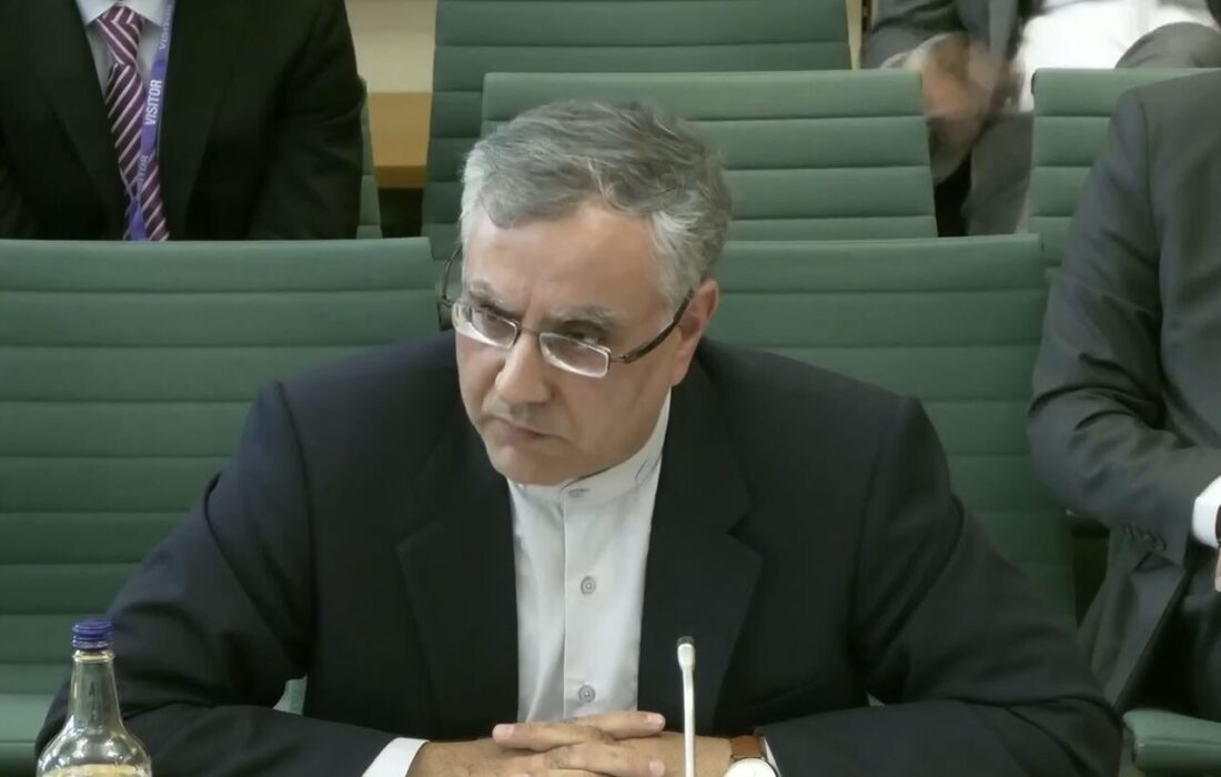 سفیر ایران خواستار واکنش لندن به تجاوز نظامی آمریکا شد