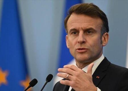 رایزنی مکرون با ترامپ و امیر قطر درباره تحولات خاورمیانه