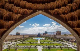 مهار آتش‌سوزی در بافت تاریخی میدان نقش‌جهان