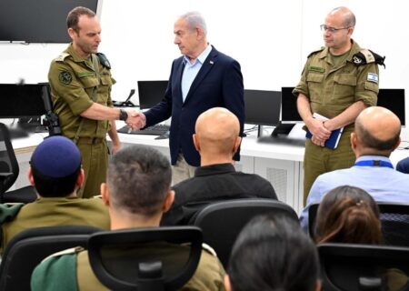 تلاش نتانیاهو برای افزایش روحیه سربازان ارتش اسرائیل