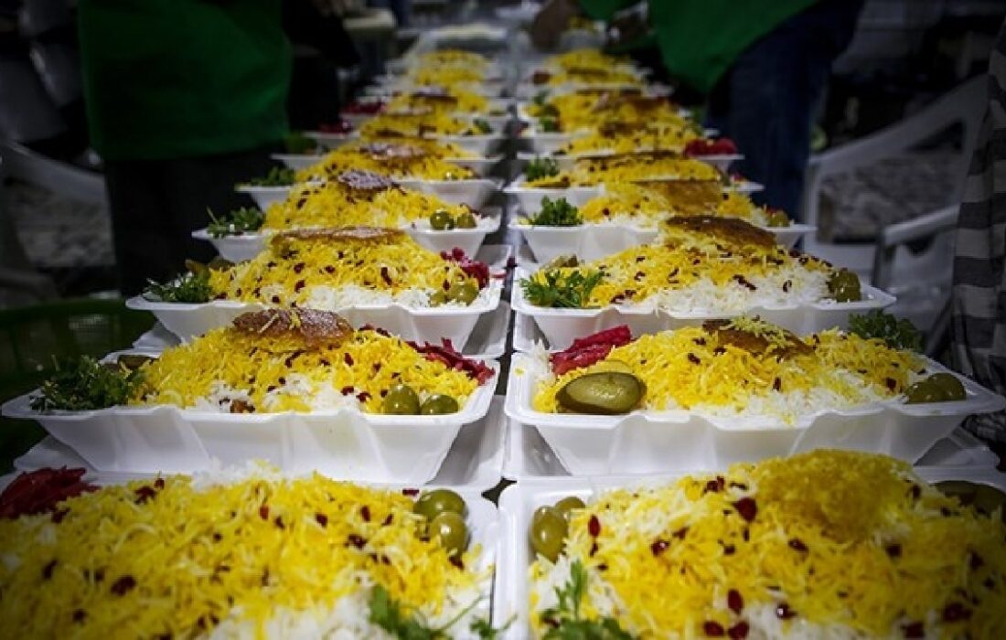 ۵ هزار پرس غذای نذری در شهرستان لنجان توزیع می شود