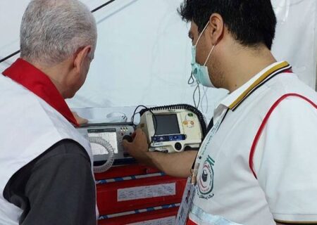 انتقال ۵۵ زائر ایرانی به عرفات با امکانات کامل پزشکی برای وقوف اضطراری