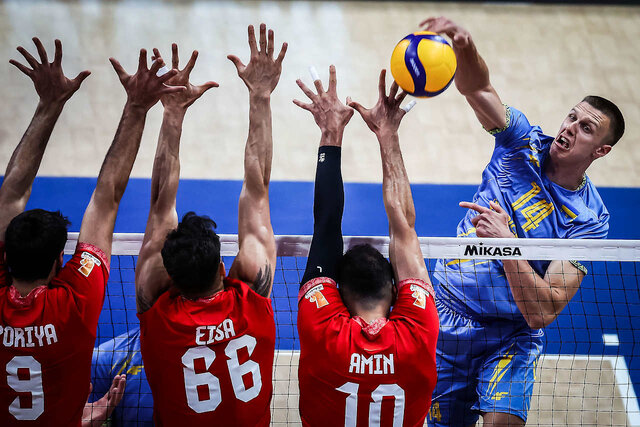 ایران در رده چهاردهم ردهبندی هفته نخست لیگ ملتهای والیبال مردان ایستاد
