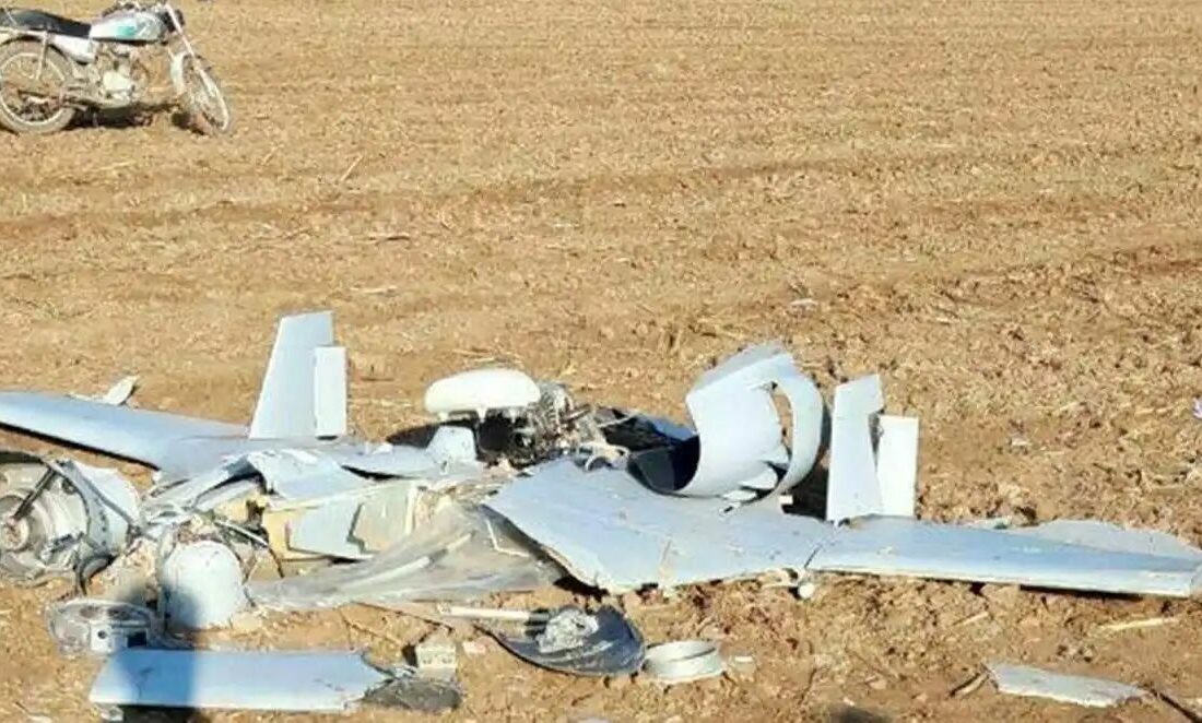 پهپاد هرمس ۹۰۰ بر فراز استان مرکزی منهدم شد