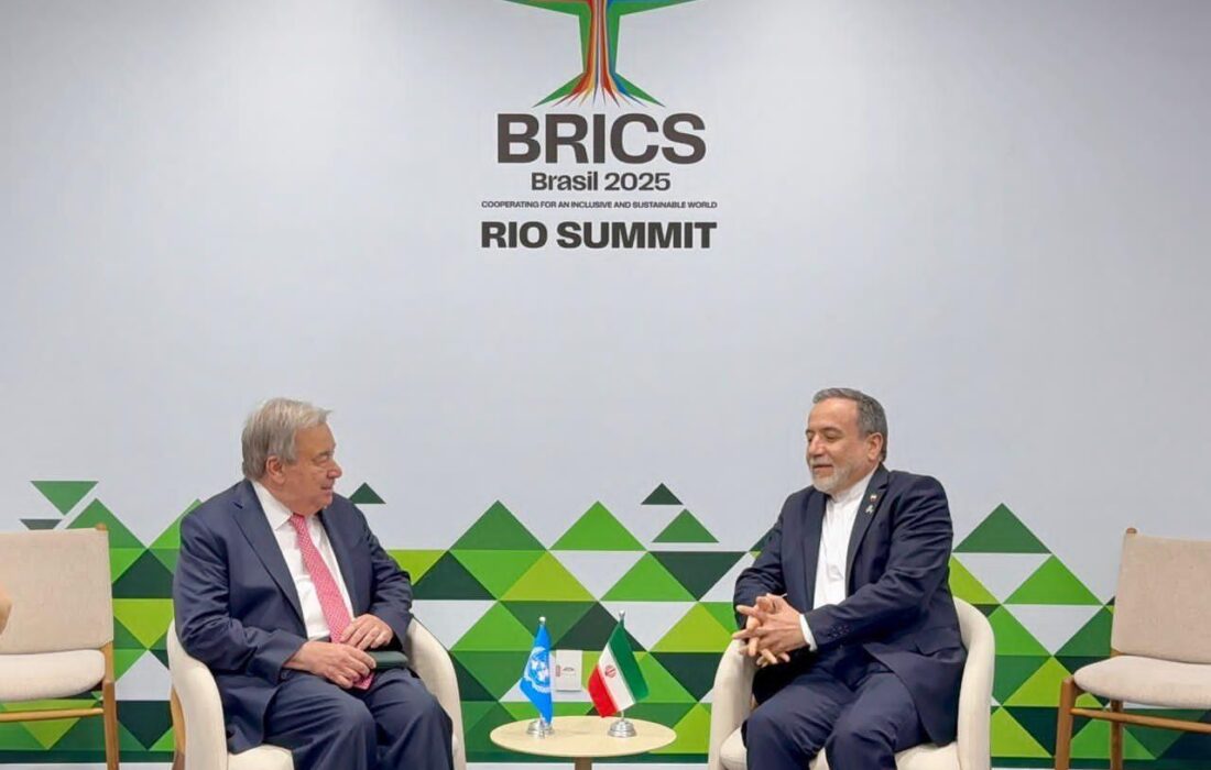 سازمان ملل: گوترش بر اهمیت تثبیت آتش‌بس برای از سرگیری مذاکرات با ایران تاکید کرد