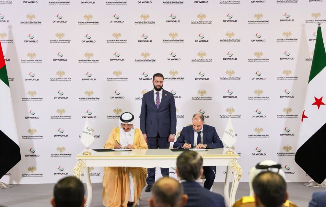 شرکت بنادر دوبی مسئول توسعه بندر طرطوس سوریه شد