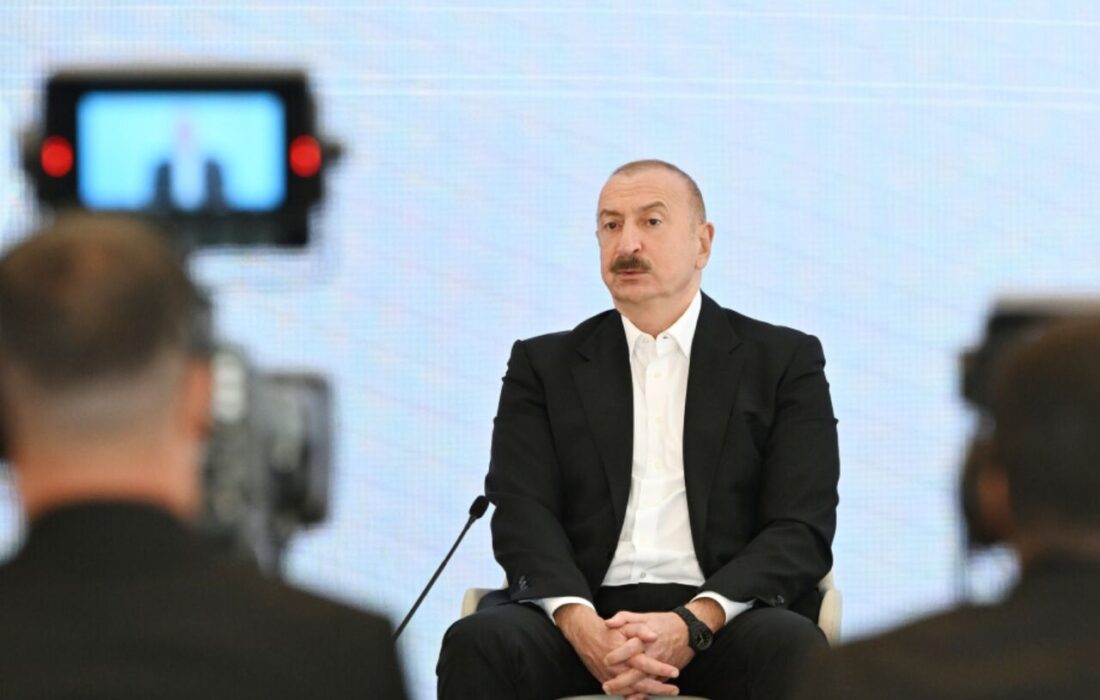 علی اف: ارمنستان در پنج سال گذشته هیچ اقدامی در رابطه با کریدور زنگزور انجام نداده است