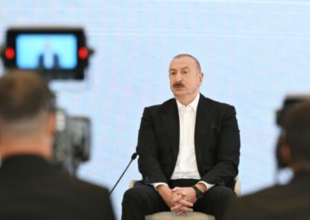 علی اف: ارمنستان در پنج سال گذشته هیچ اقدامی در رابطه با کریدور زنگزور انجام نداده است