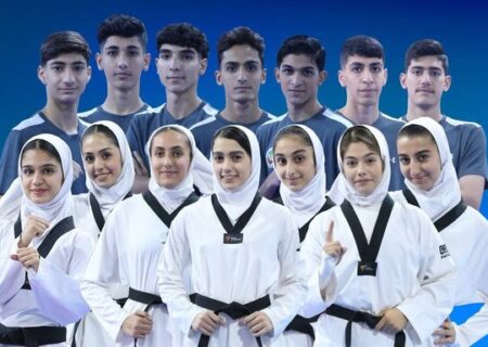 نایب قهرمانی تکواندوی نوجوانان ایران در آسیا