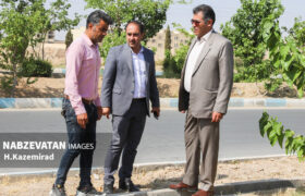 بازدید سرزده شهردار سده لنجان از پارک های سطح شهر