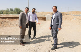 بازدید شهردار سده لنجان از روند ارائه خدمات در محله مسکن مهر