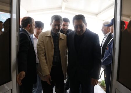 وزیر صنعت، معدن و تجارت وارد شهرستان کوهپایه شد