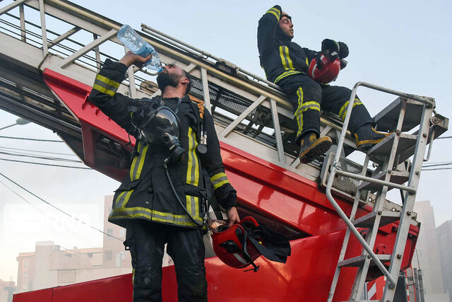 آتشسوزی در بازار بزرگ بندرعباس