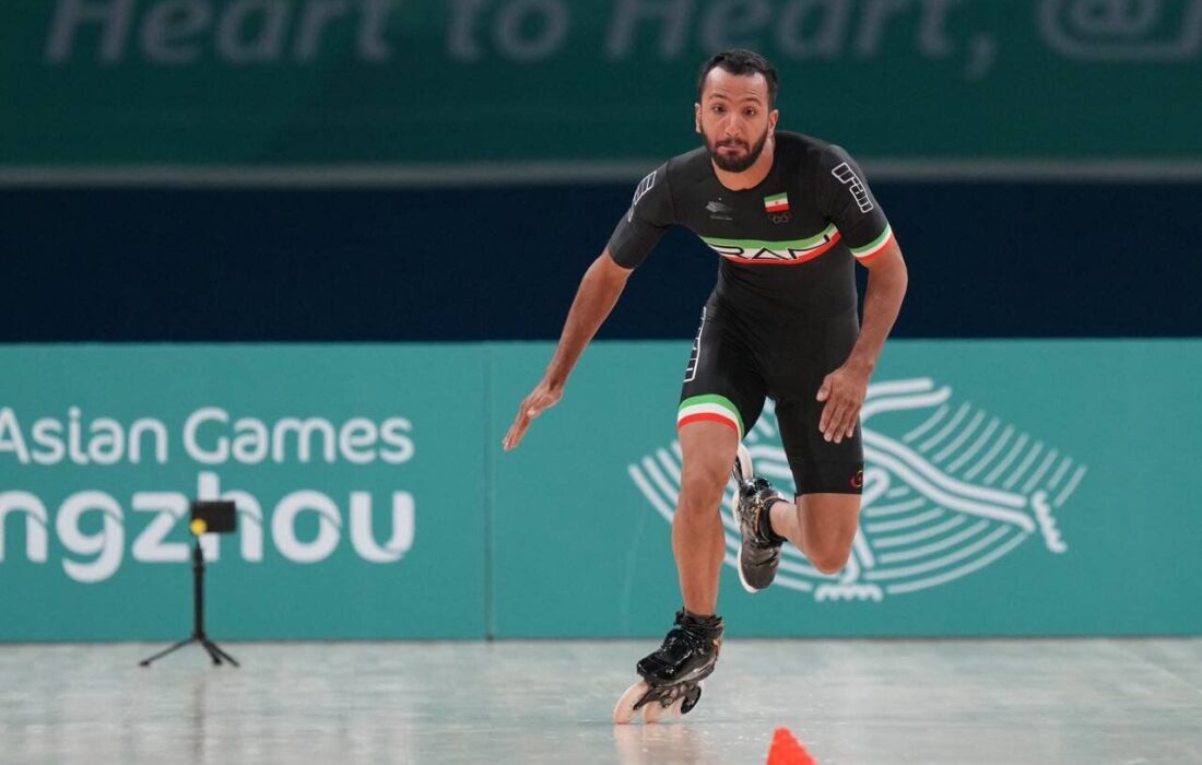 لسانی مدال خود را به مردم ایران تقدیم کرد