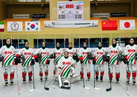 تیم ملی اسکیت بانوان ایران تیم مدعی چین را شکست داد