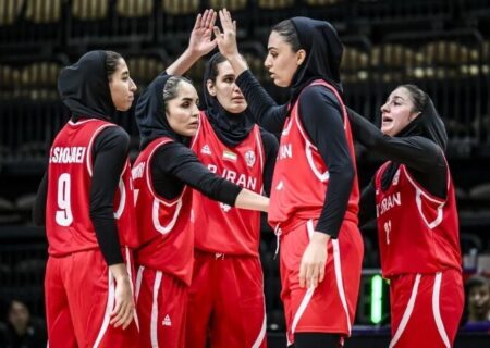 صعود تیم ملی بسکتبال بانوان ایران به فینال کاپ آسیا