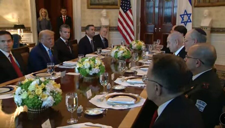 ملاقات ترامپ با نتانیاهو در کاخ سفید؛ دیدار با روبیو و ویتکاف پیش از آن