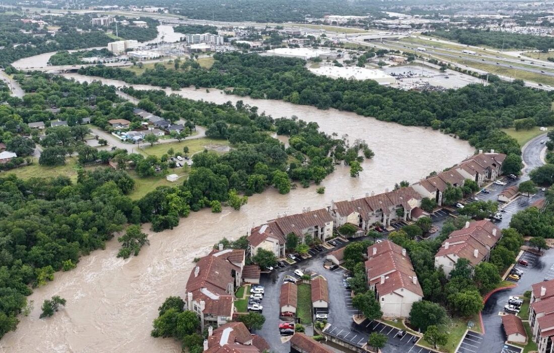 شمار قربانیان سیل در تگزاس آمریکا به ۸۰ تن رسید