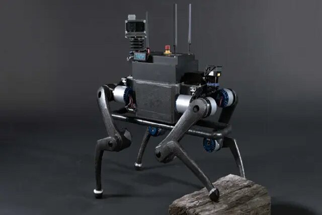 سگ ‌رباتیک سوئیسی مثل یک انسان توپ پرتاب می‌کند!