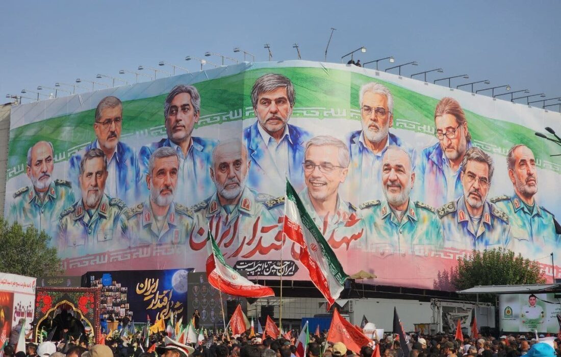 مراسم گرامیداشت اربعین شهدای اقتدار نیروی هوا فضای سپاه برگزار شد